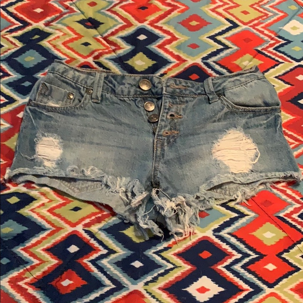 Jean shorts